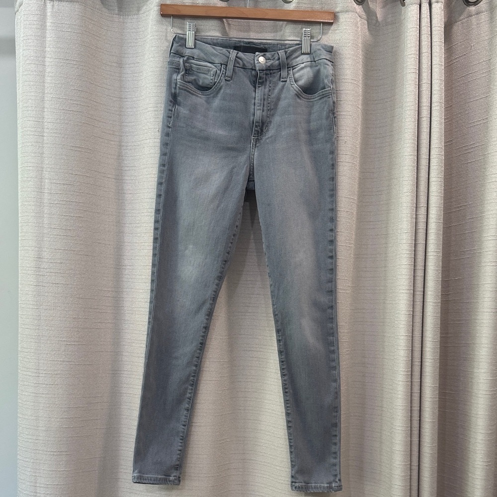 JOE’S High Rise Curvy Skinny Ankle Jean Gray Women's Size 27